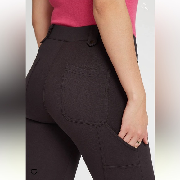 Betabrand Utility Slate Dark Grey Black Pants size M - Picture 4 of 11